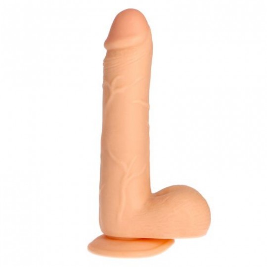 DILDO REALÍSTICO REAL RAPTURE FIRE PASSION 9&#039;&#039; BRANCO