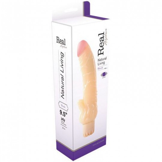 VIBRADOR JELLY REAL RAPTURE SHOCK 9.5&#039;&#039;