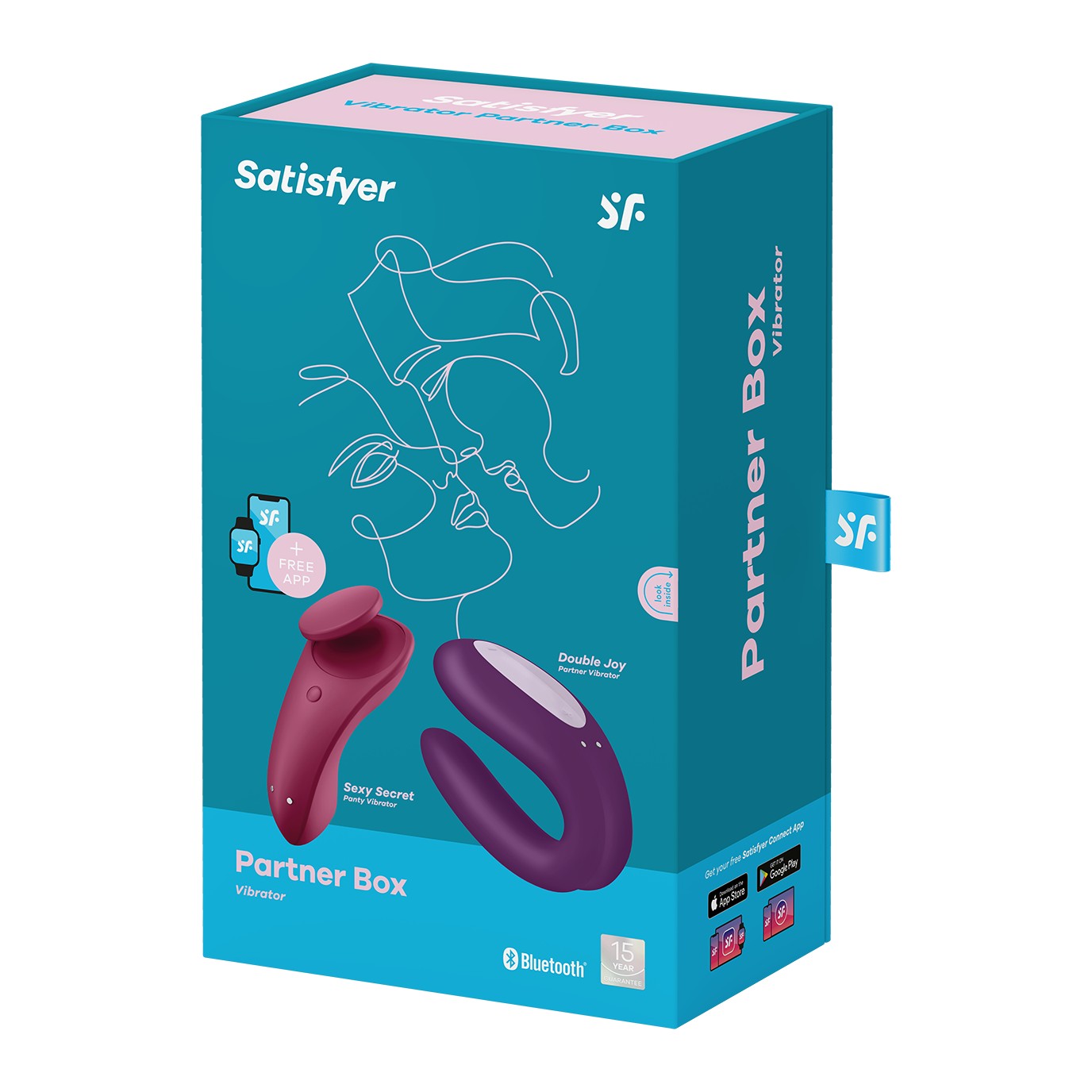 SET DI VIBRATORI PARTNER BOX 1 SATISFYER