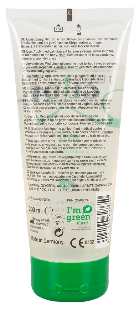 BASTA GLIDE BIO LUBRIFICANTE 200 ML