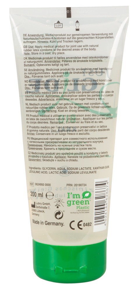 BASTA GLIDE BIO ANALE LUBRIFICANTE 200 ML