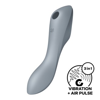 VIBRADOR CURVY TRINITY 3 SATISFYER CINZA