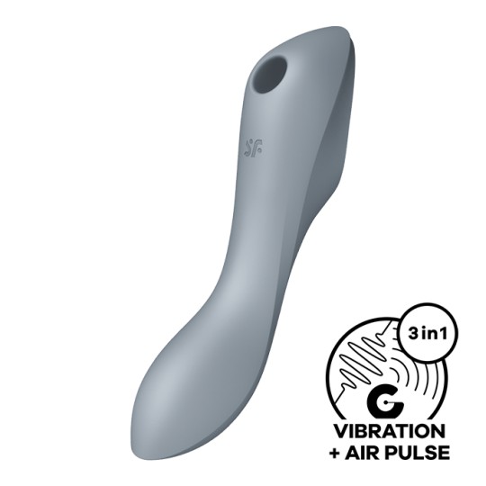 VIBRATORE CURVY TRINITÀ 3 SATISFYER GRIGIO