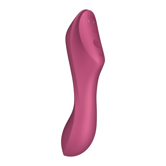 VIBRADOR CURVY TRINITY 3 SATISFYER ROJO