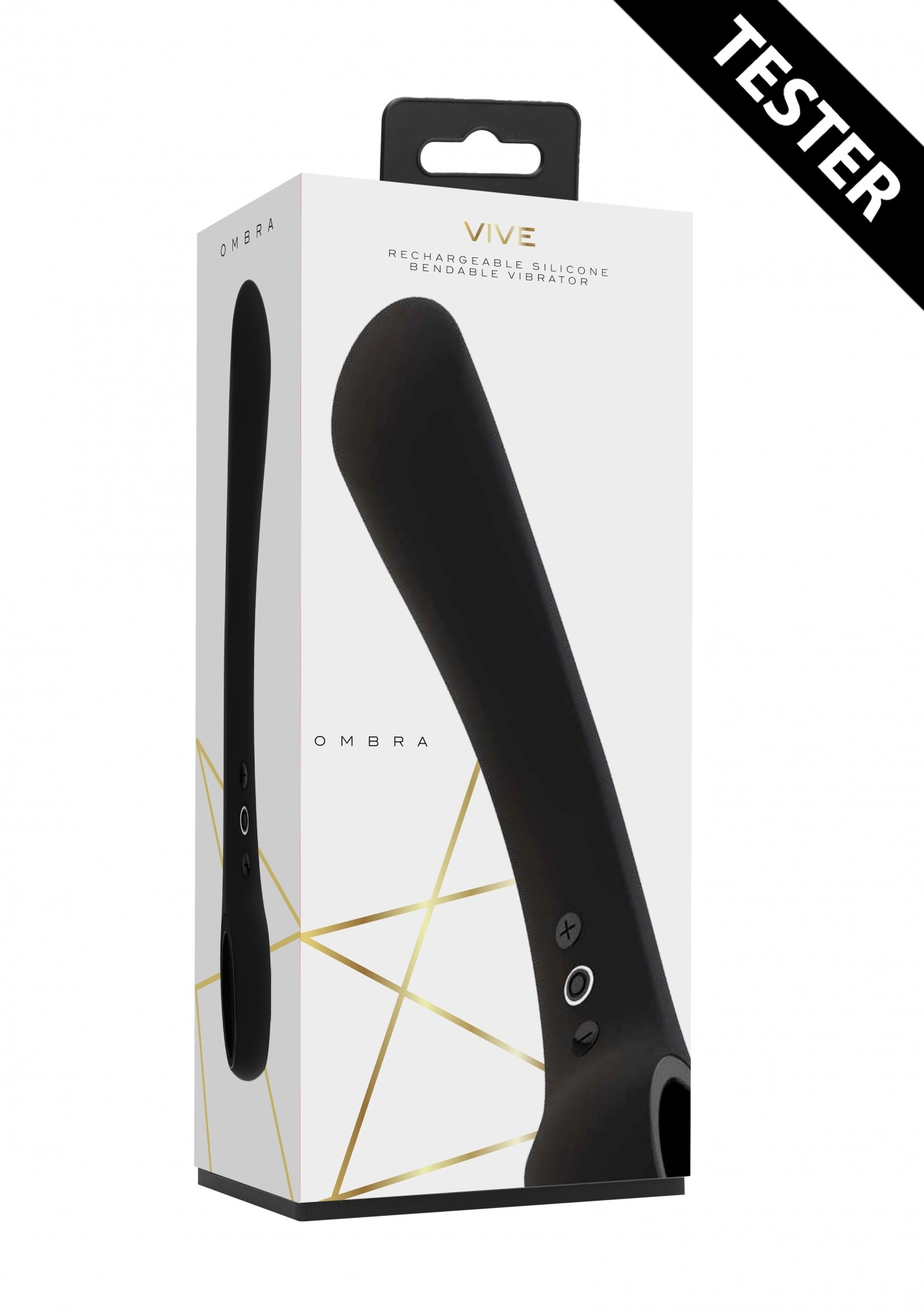 TESTER VIVE OMBRA VIBRATOR BLACK