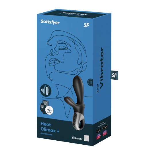 VIBRATORE DI CALORE CLIMAX + CON APP SATISFYER NERO