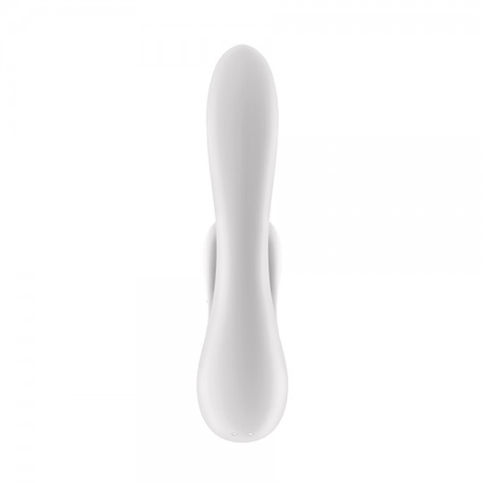 SATISFYER DOUBLE FLEX VIBRATOR WITH APP WHITE