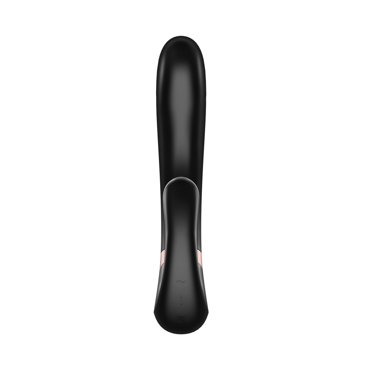 VIBRATORE A ONDA DI CALORE CON APP SATISFYER NERO