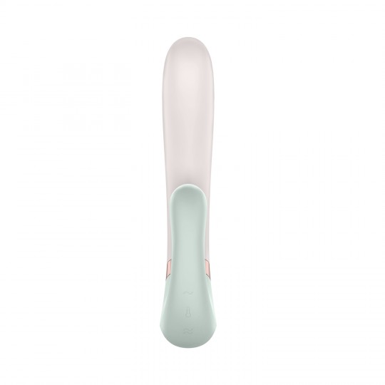 VIBRATORE A ONDA DI CALORE CON APP SATISFYER VERDE