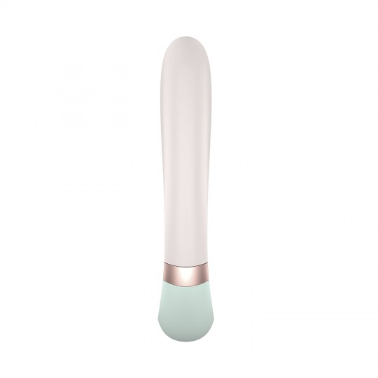 VIBRATORE A ONDA DI CALORE CON APP SATISFYER VERDE