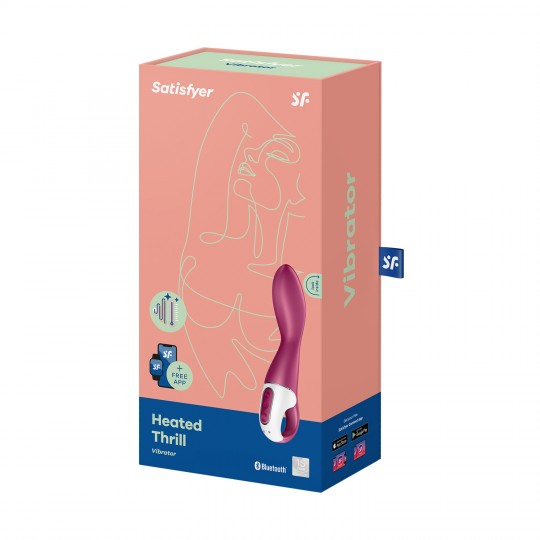 VIBRADOR HEATED THRILL COM APP SATISFYER