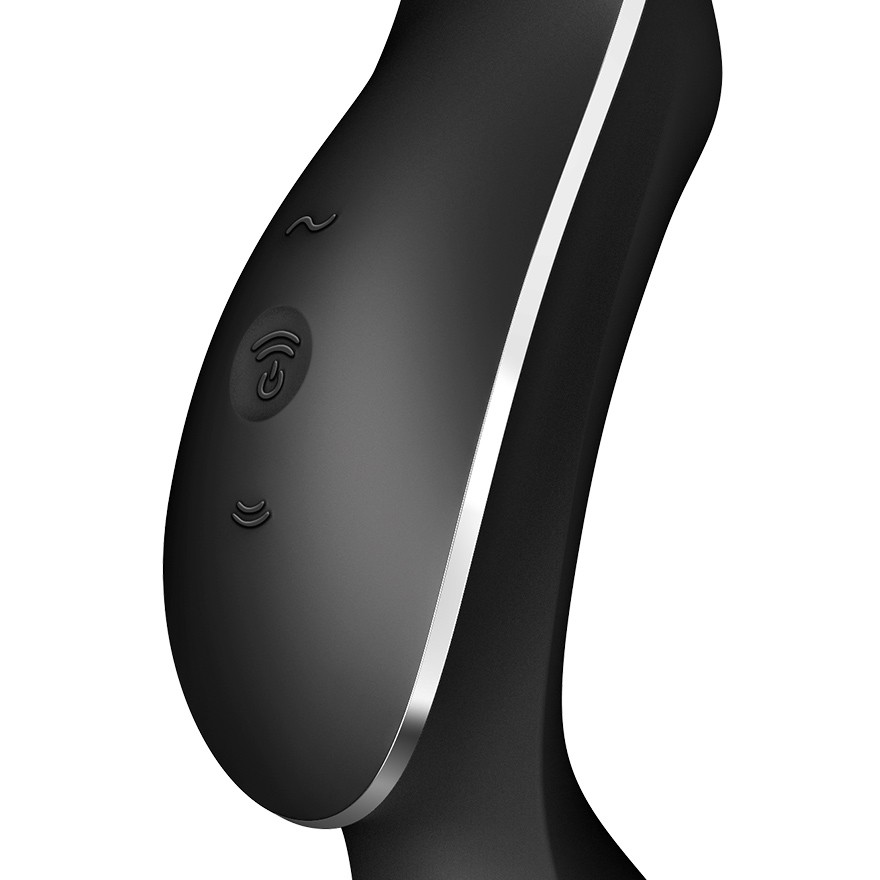 SATISFYER CURVY TRINITY 2 VIBRATOR BLACK