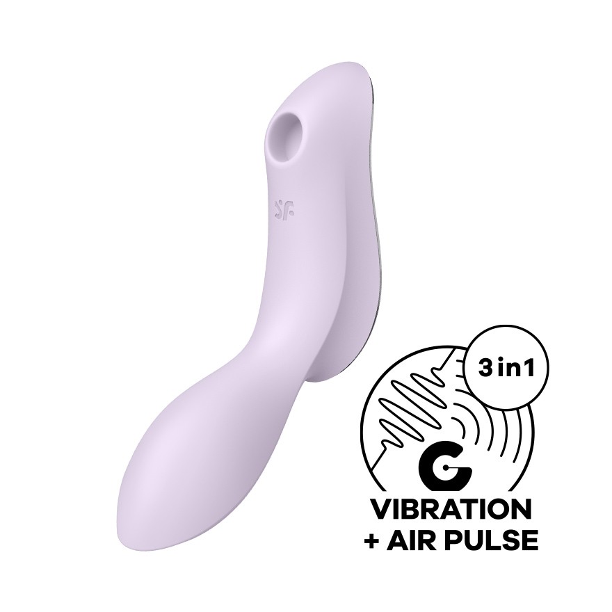 SATISFYER CURVY TRINITY 2 VIBRATOR VIOLET