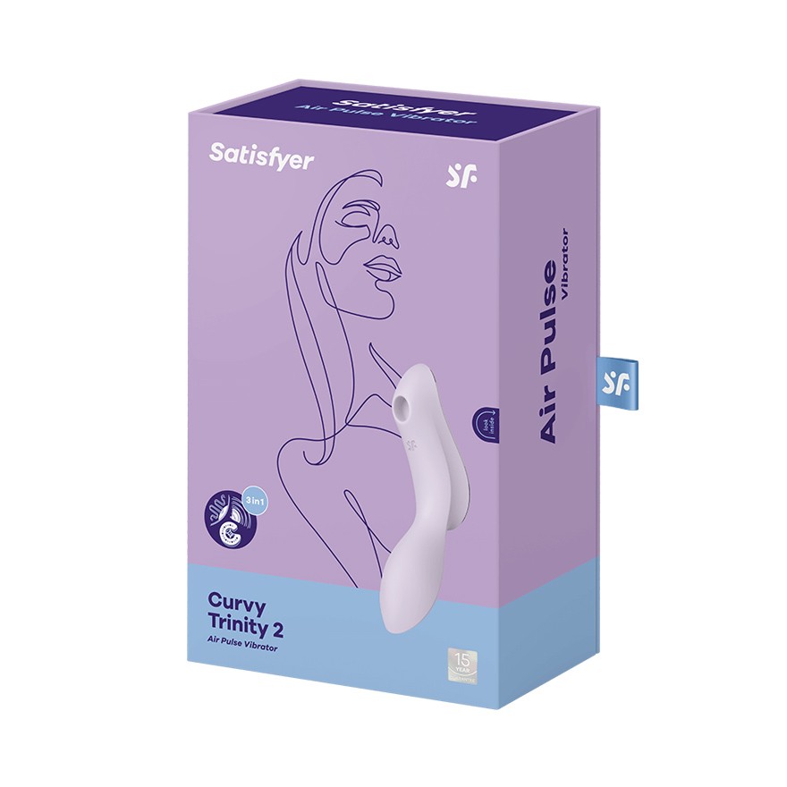 DILDO CURVY TRINITÀ 2 SATISFYER VIOLA