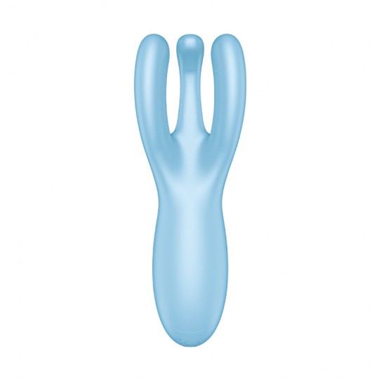 VIBRADOR THREESOME 4 SATISFYER AZUL