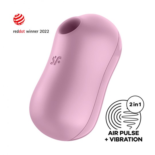 VIBRATORE ZUCCHERO FILATO SATISFYER LILLA