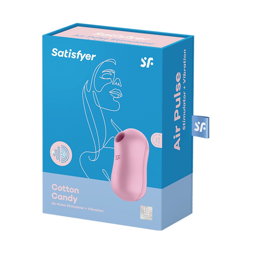 VIBRATORE ZUCCHERO FILATO SATISFYER LILLA