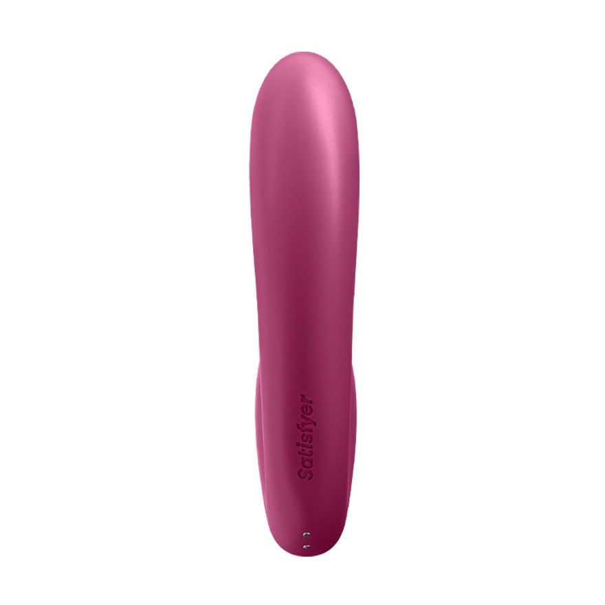 VIBRADOR SUNRAY CON APP SATISFYER ROJO