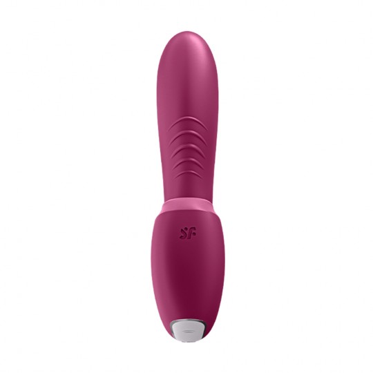 VIBRADOR SUNRAY CON APP SATISFYER ROJO