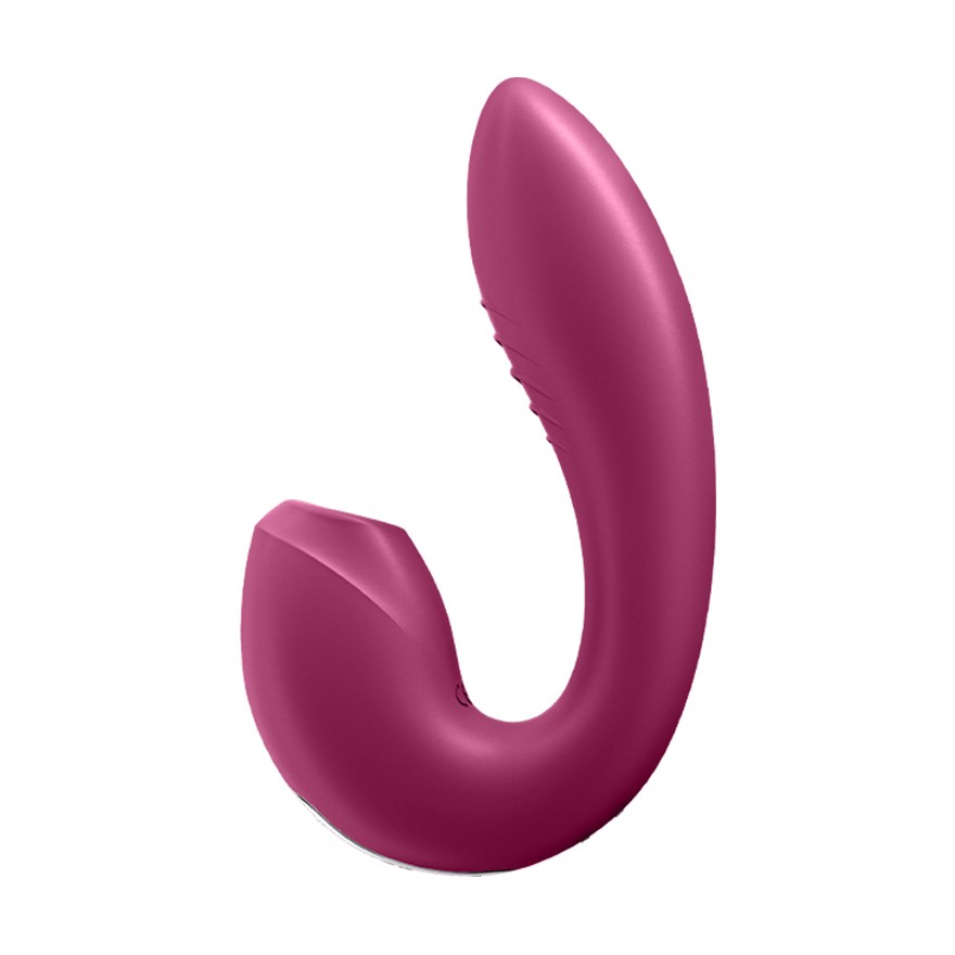 VIBRADOR SUNRAY COM APP SATISFYER VERMELHO