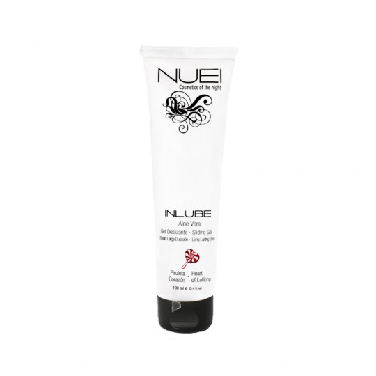 NUEI INLUBE HEART LOLLIPOP WATERBASED LUBRICANT 100ML