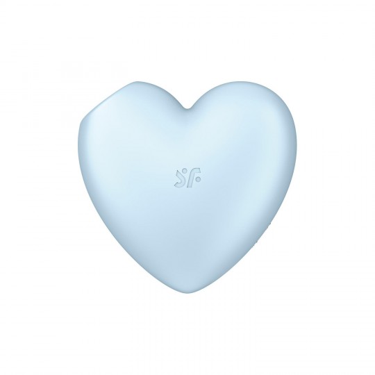 VIBRATORE CUTIE HEART SATISFYER BLU