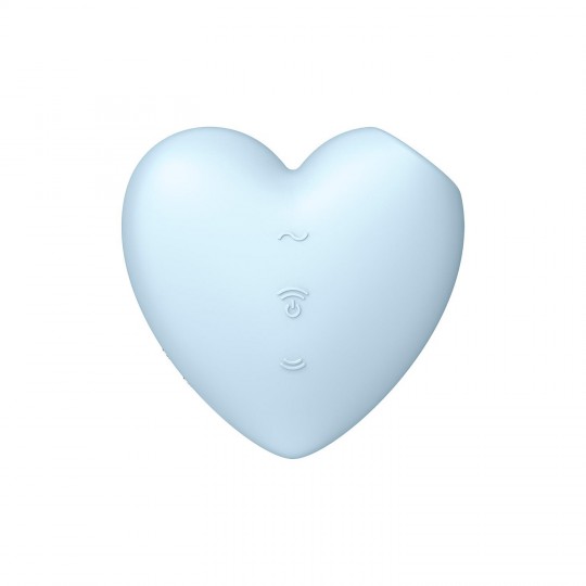 SATISFYER CUTIE HEART VIBRATOR BLUE