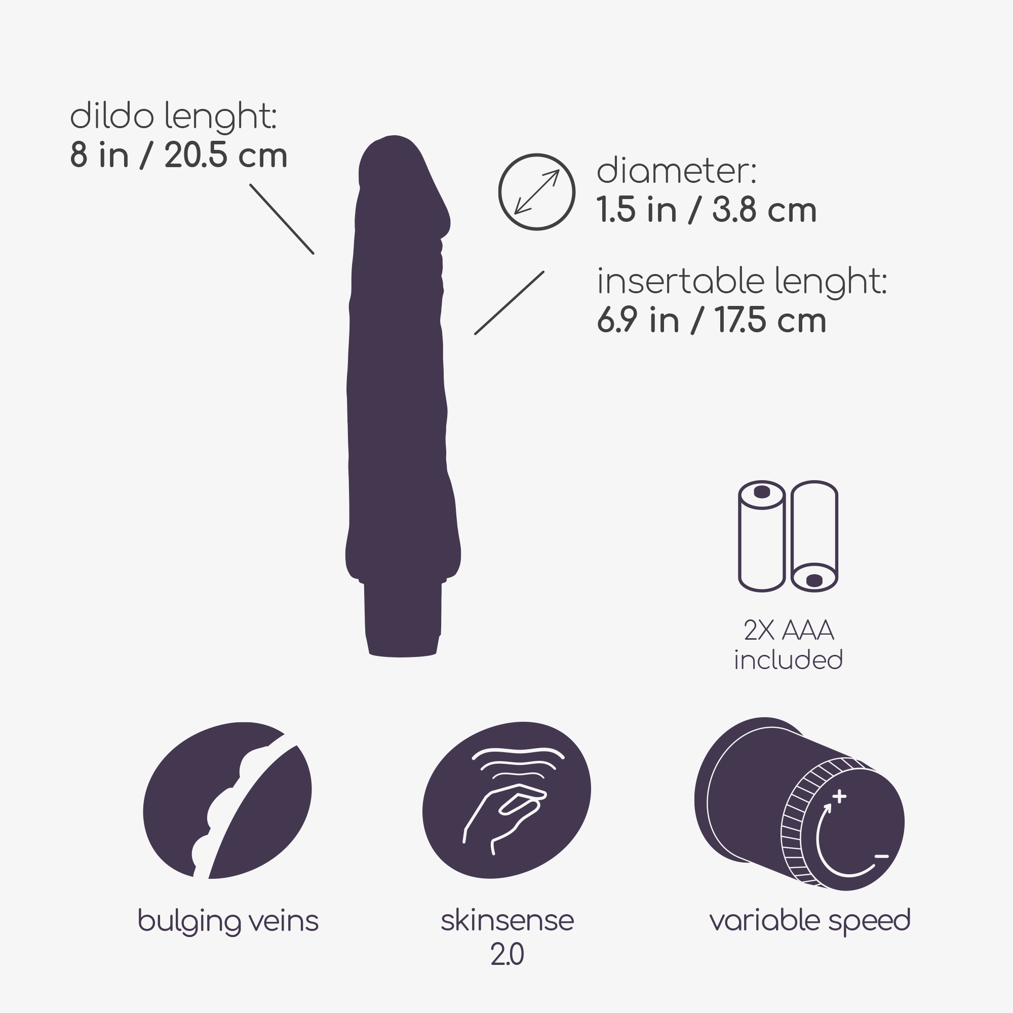 VIBRADOR REALÍSTICO SCHLONG CRUSHIOUS