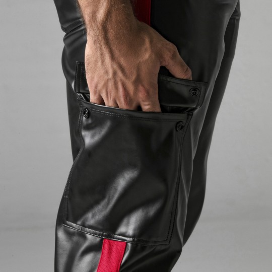 PANTALONI MASSIVE RUDE LOCKER GEAR ROSSO