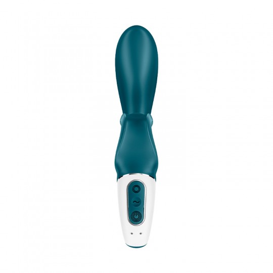 SATISFYER HUG ME VIBRATOR WITH APP GREEN