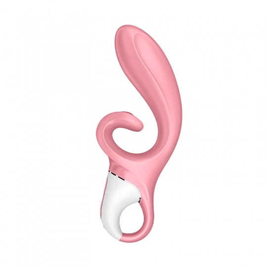 VIBRADOR HUG ME COM APP SATISFYER ROSA