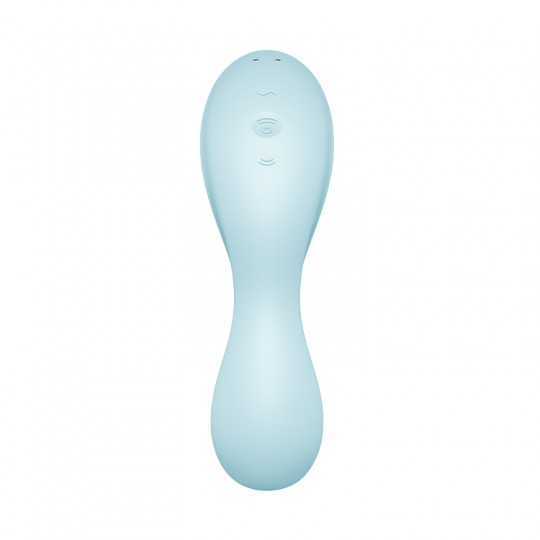 SATISFYER CURVY TRINITY 5 VIBRATOR BLUE