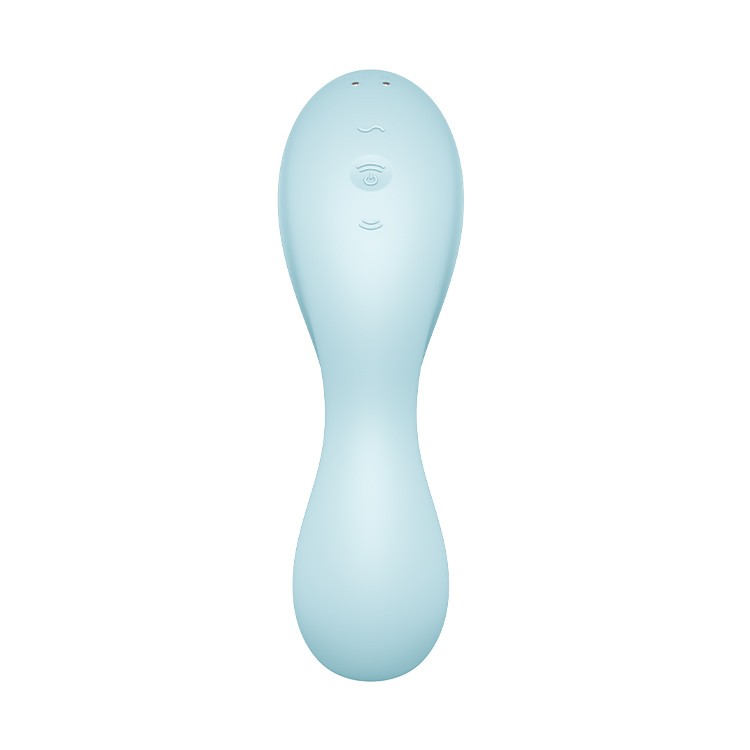 SATISFYER CURVY TRINITY 5 VIBRATOR BLUE