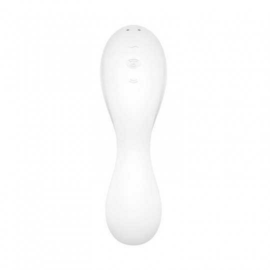 SATISFYER CURVY TRINITY 5 VIBRATOR WHITE