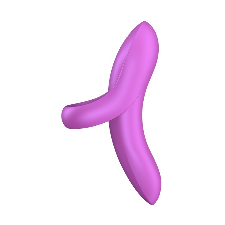 VIBRADOR DE DEDO BOLD LOVER SATISFYER ROXO