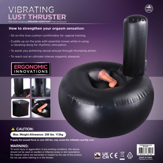 ASSENTO INSUFLÁVEL VIBRATING LUST THRUSTER NMC