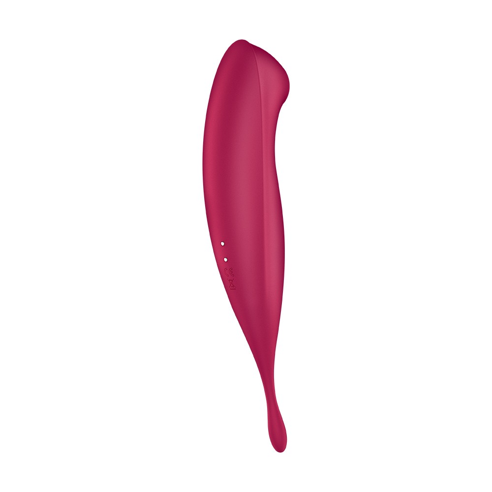 VIBRATORE TWIRLING PRO SATISFYER CON APP CONNECT ROSSO