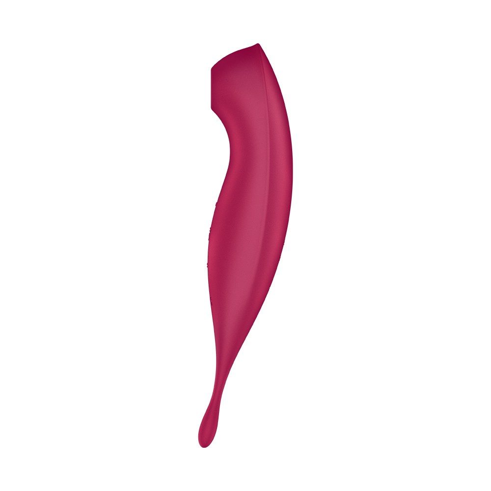 VIBRATORE TWIRLING PRO SATISFYER CON APP CONNECT ROSSO