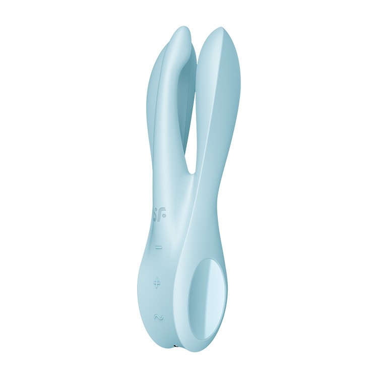 VIBRATEUR THREESOME 1 BLEU SATISFYER