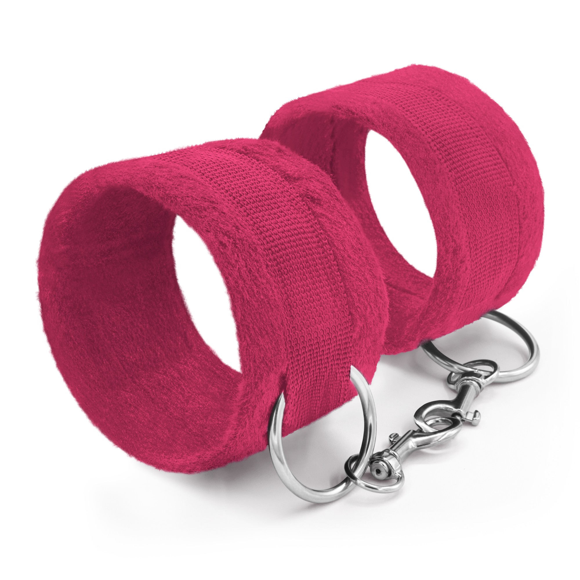 ESPOSAS DE VELCRO TOUGH LOVE CON CADENA DE 40CM EXTRA CRUSHIOUS ROSA