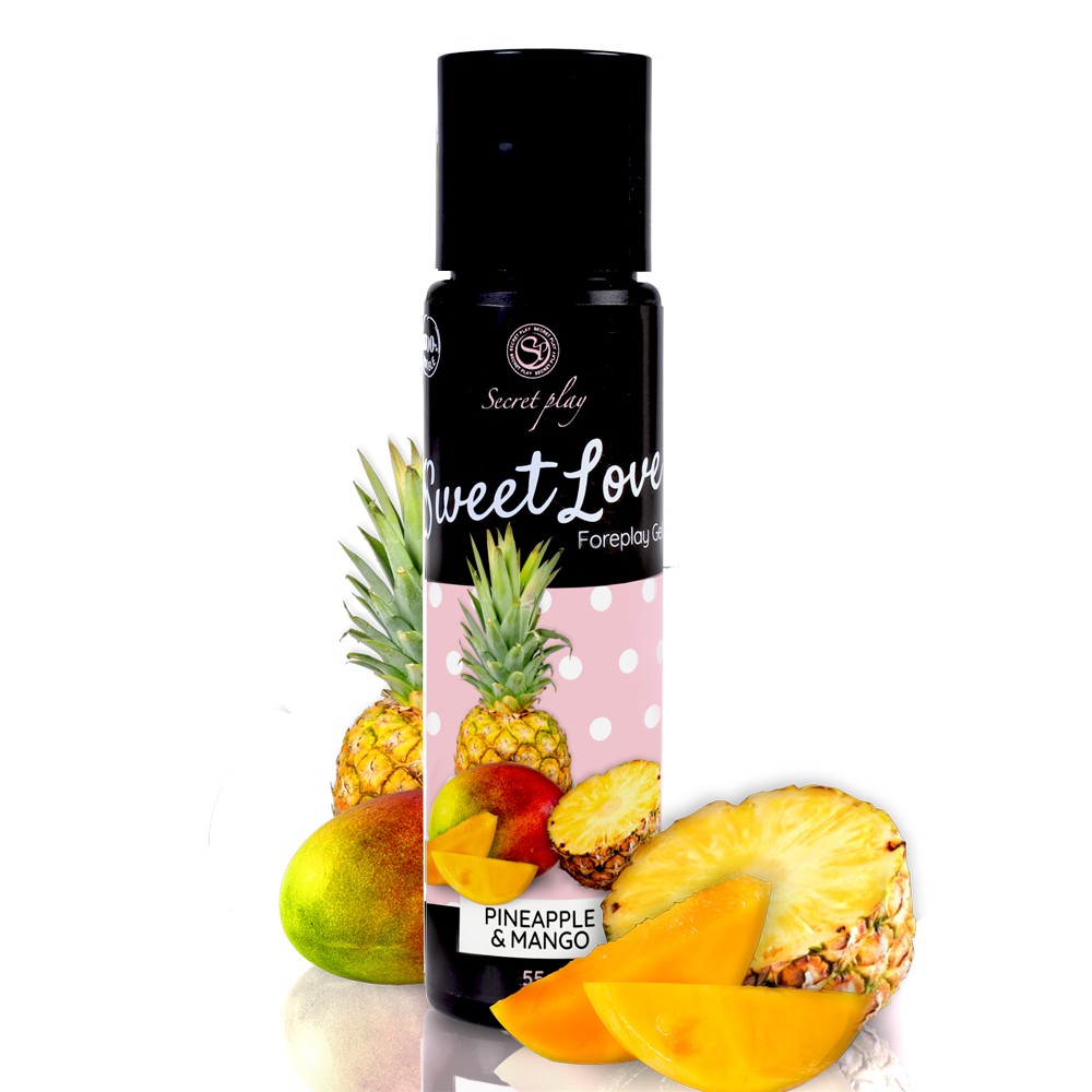 GEL LUBRICANTE CON SABOR A MANGO PIÑA SWEET LOVE SECRET PLAY 60ML