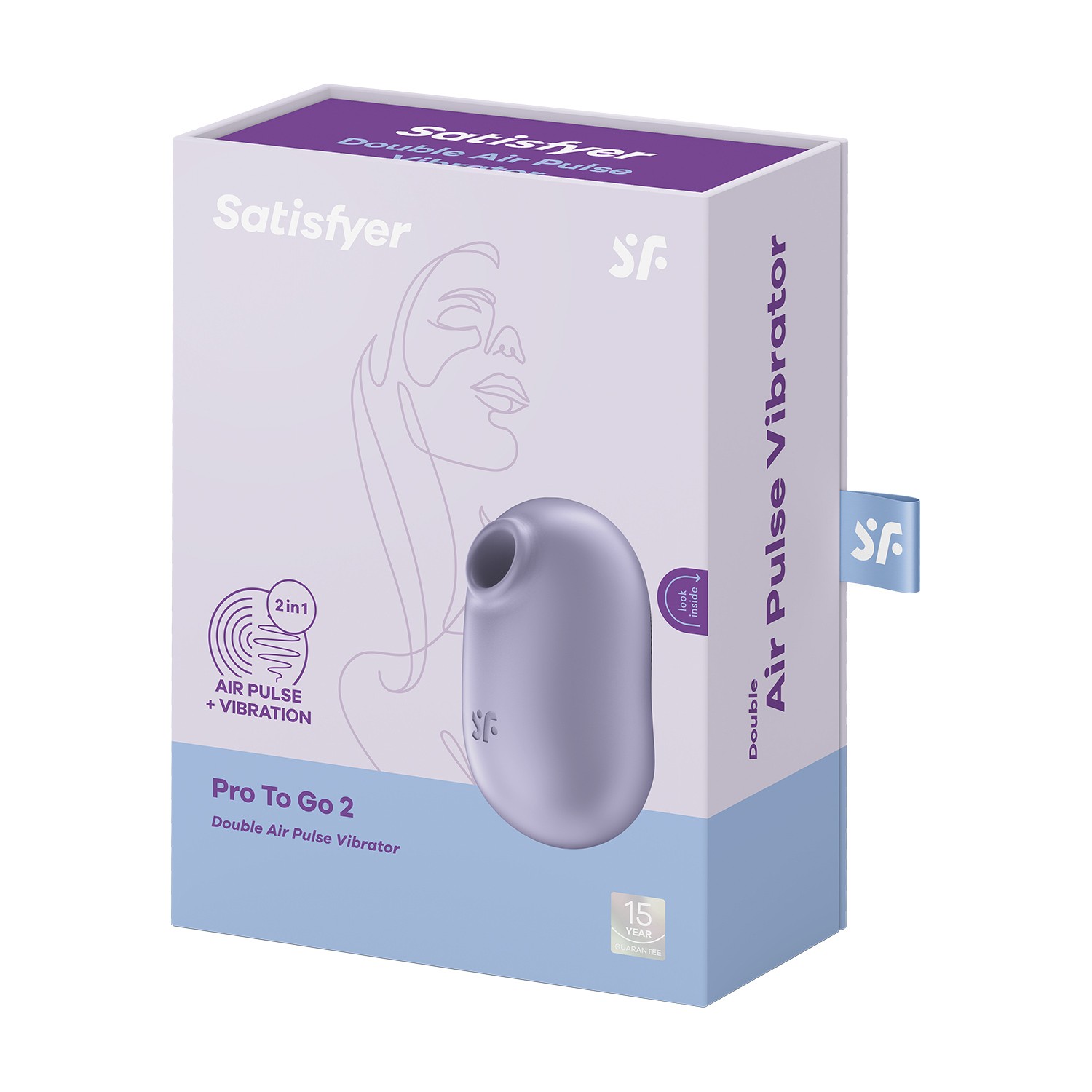 STIMOLATORE PRO TO GO 2 VIOLA SATISFYER