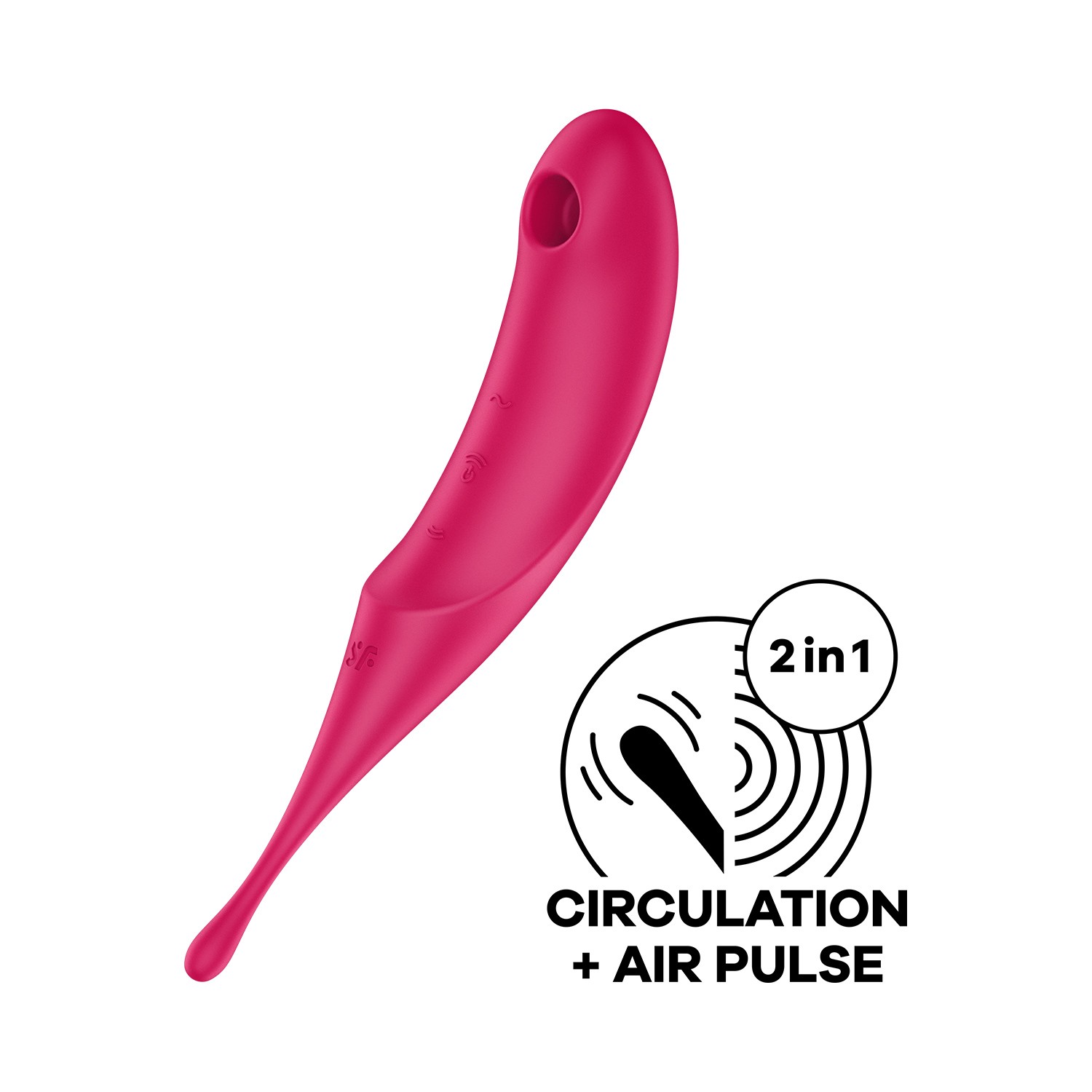 STIMOLATORE TWIRLING PRO ROSSO SATISFYER