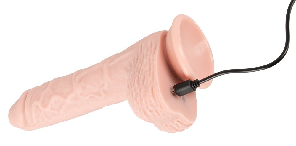 VIBRATORE REALISTICO CON FUNZIONE &quot;VAI E VIENI&quot; E TELECOMANDO WIRELESS MEDICAL SILICONE RC VIBRATOR YOU2TOYS