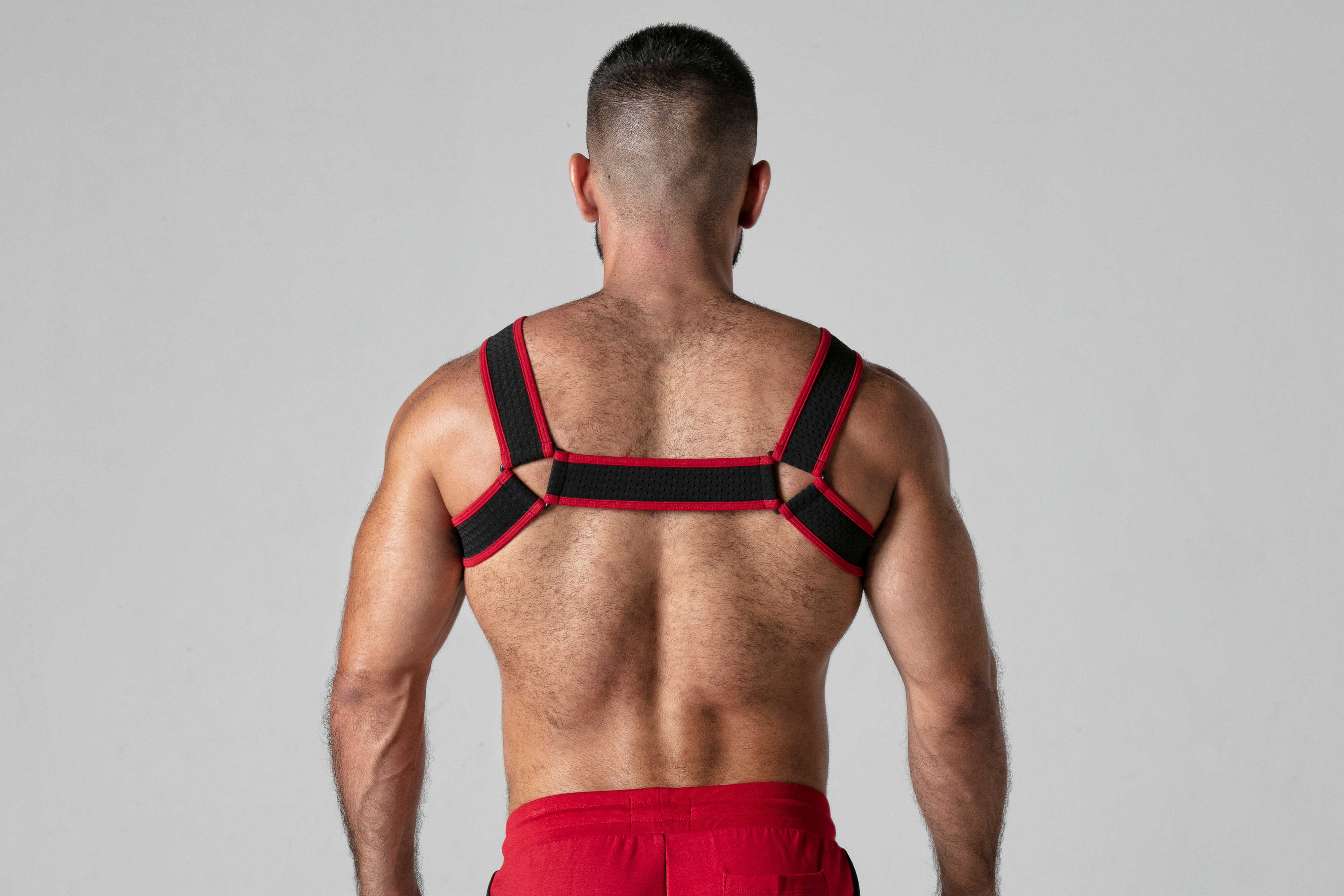 LOCKER GEAR LOOK AT BODY HARNESS RED