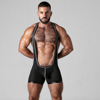 SINGLET LOOK AT IT LOCKER GEAR BIANCO