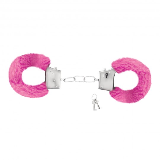 POLSINI IN PELUCHE LOVE CUFFS ROSA CRUSHIOUS