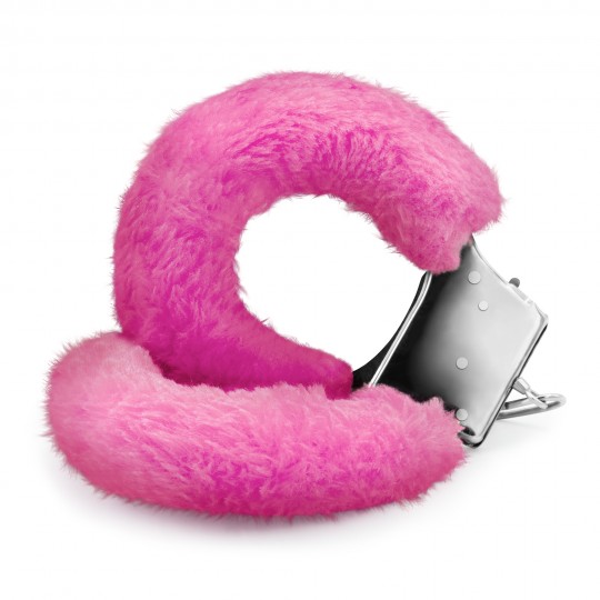 POLSINI IN PELUCHE LOVE CUFFS ROSA CRUSHIOUS