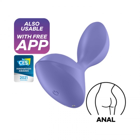 PLUG ANAL SWEET SEAL LILÁS SATISFYER