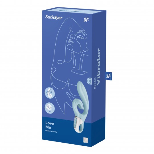 SATISFYER LOVE ME VIBRATOR BLUE